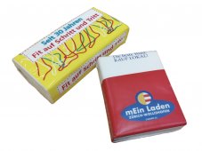 Taschentücher in personalisierter Folie oder Papierverpackung