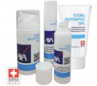 Desinfektionsmittel Steril Antiseptic mit Werbeaufdruck