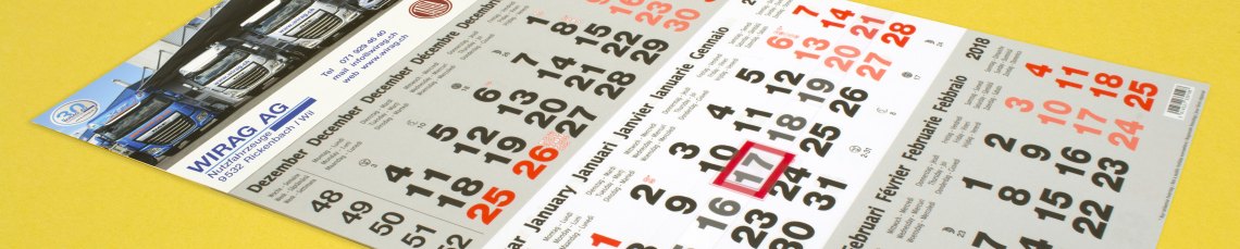 3-Monats-Kalender