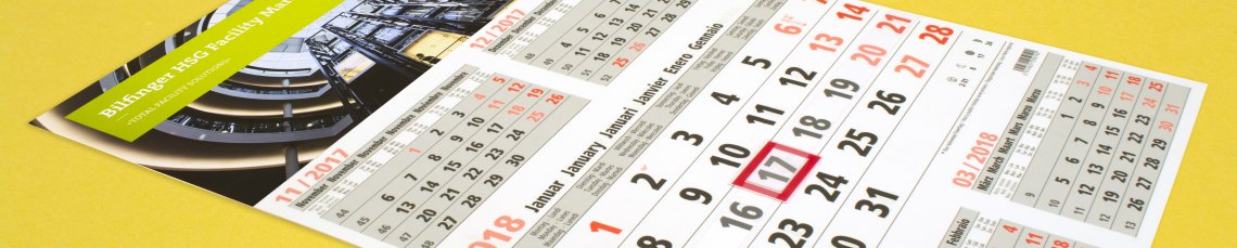 5-Monats-Kalender