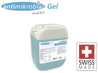 5 Liter GEL Händedesinfektionsmittel Antimikrobial "mani" Kanister BAG zertifiziert 