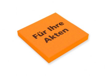 Hafti orange "Für Ihre Akten" 