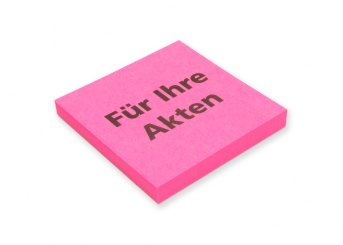 Hafti pink "Für Ihre Akten" 