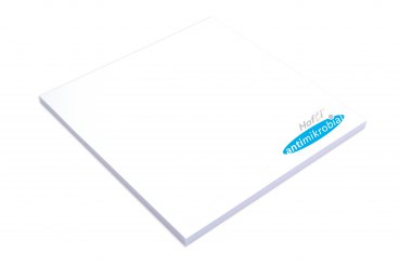 Haftnotizen antimikrobial ausgerüstet aus zertifiziertem FSC-Papier 