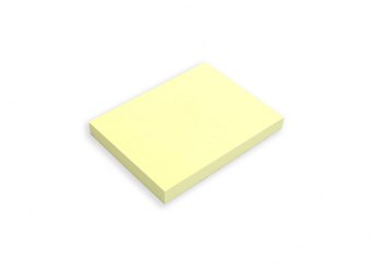 Hafti classic 50x40 mm gelb pastell 