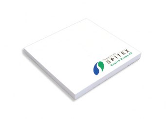 Hafti 75x75mm, FSC-Papier 4-farbig bedruckt 