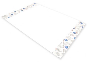 Hafti Poster mit Leimspur oben und unten 