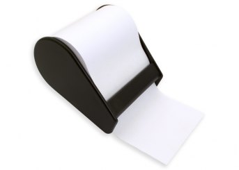 ECO Haftnotizabroller, schwarz 1-teilig 