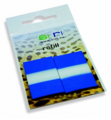 Refills streifen blau 