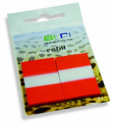 Refills streifen orange 