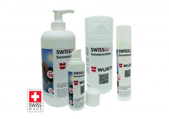 SWISSsun SPF50 Sonnencreme im Dispenser 
