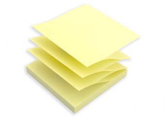 Z-Notes pastell gelb 