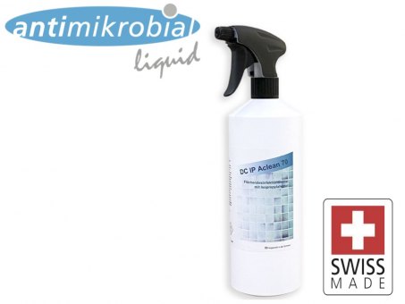 1 Liter Flächendesinfektionsmittel Antimikrobial "liquid" mit Sprayaufsatz BAG zertifiziert 