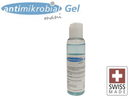 100ml GEL Händedesinfektionsmittel Antimikrobial "mani GEL" mit Klappdeckel BAG zertifiziert 