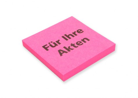 Hafti pink "Für Ihre Akten" 