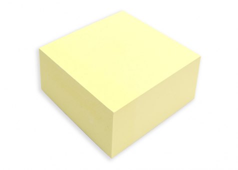Hafti classic Würfel gelb pastell 