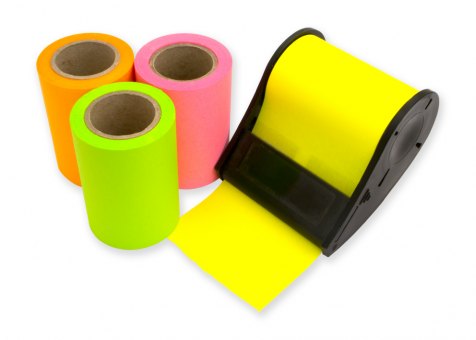 Eco-Set Haftnotizrollen: 4 Rollen brillant Mix 