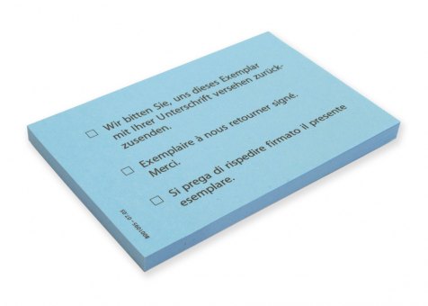 Hafti "Unterschrift" 