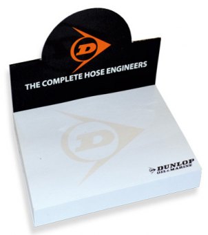 Haftnotiz 100 x 100 mm + Displayumschlag 