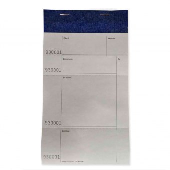 Kassablock 120D Couponblock ab Lager 