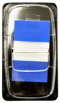 Index Streifen blau 