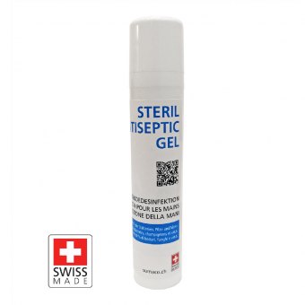 50ml Steril Antiseptic Gel SwissMade - BAG zertifiziert 