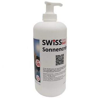 SWiSSsun 500ml Sonnencreme 
